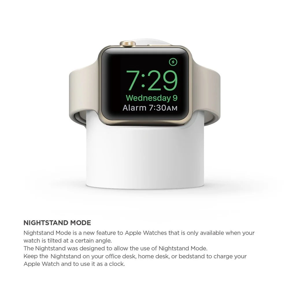 Watch Stand Holder Display for Apple Watch 38mm 42mm 40mm 44mm iWatch Series 1 2 3 4 5 Apple Watch - White - 4
