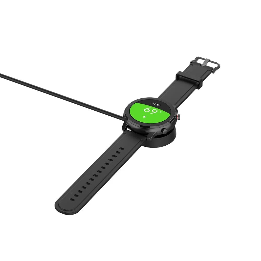 USB Magnetic Charging Dock Cable Cord Charger for Xiaomi Huami Amazfit GTR 42mm 1909/GTR 47mm 1901 Watch - Black - 3