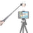 1/4“ Threaded Multi-function Mobile Phone Bracket for Phone Tablet with Tripod Unipod and Selfie Stick - 3