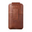 Top Layer Cowhide Leather Pouch Case for 5.2 inches Smartphones [Simple Type 1] - Brown - 2