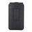 Top Layer Cowhide Leather Waist Pouch for 5.8 inches Smartphones [Simple Type 2] - Black - 2