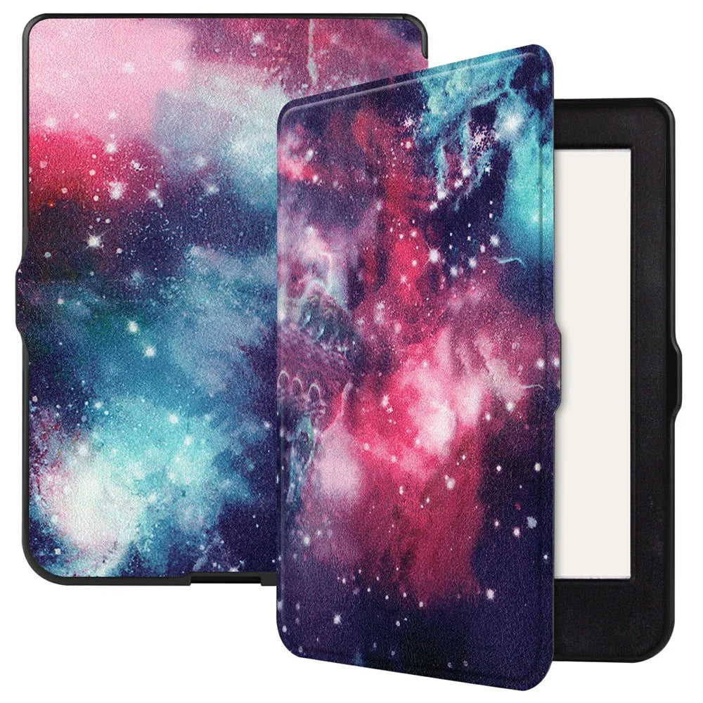 TPU Soft Material Printing Surface Shell for Kobo Nia eReader 6-inch (2020) - Galaxy - 1