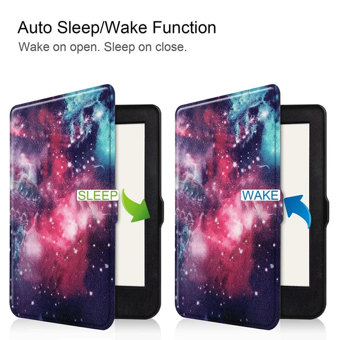 TPU Soft Material Printing Surface Shell for Kobo Nia eReader 6-inch (2020) - Galaxy - 6