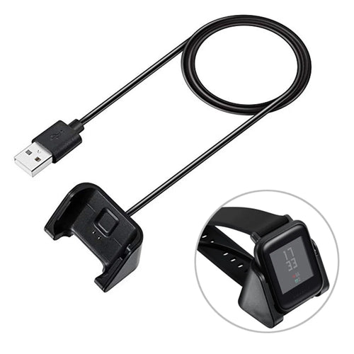 Smartwatch Charger Cable Charging Dock for Amazfit Bip Lite A1915/ Bip A1608 - 1