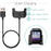 Smartwatch Charger Cable Charging Dock for Amazfit Bip Lite A1915/ Bip A1608 - 3