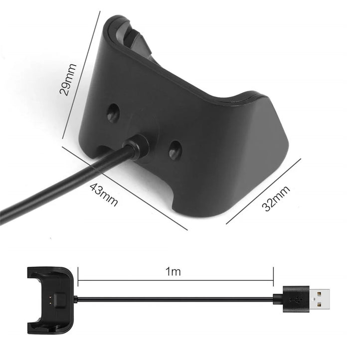Smartwatch Charger Cable Charging Dock for Amazfit Bip Lite A1915/ Bip A1608 - 7