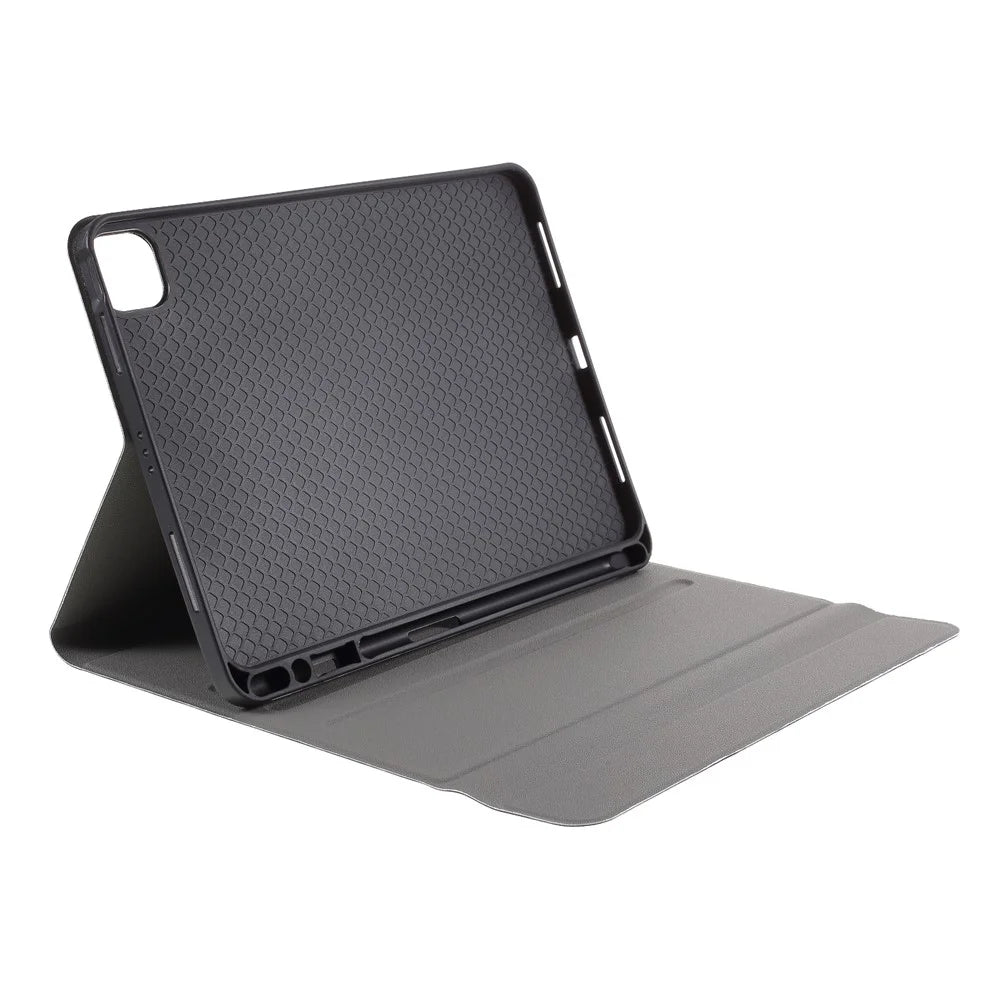 Bluetooth-compatible Wireless Keyboard Leather Case for iPad Air (2022) / (2020) / iPad Pro 11-inch (2021) / (2022) / (2020) / (2018) - Black - 7
