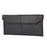 Universal Envelop Style Leather Pouch Case for iPhone 12 mini and Other Phones within 4.7 Inches- Black - 7