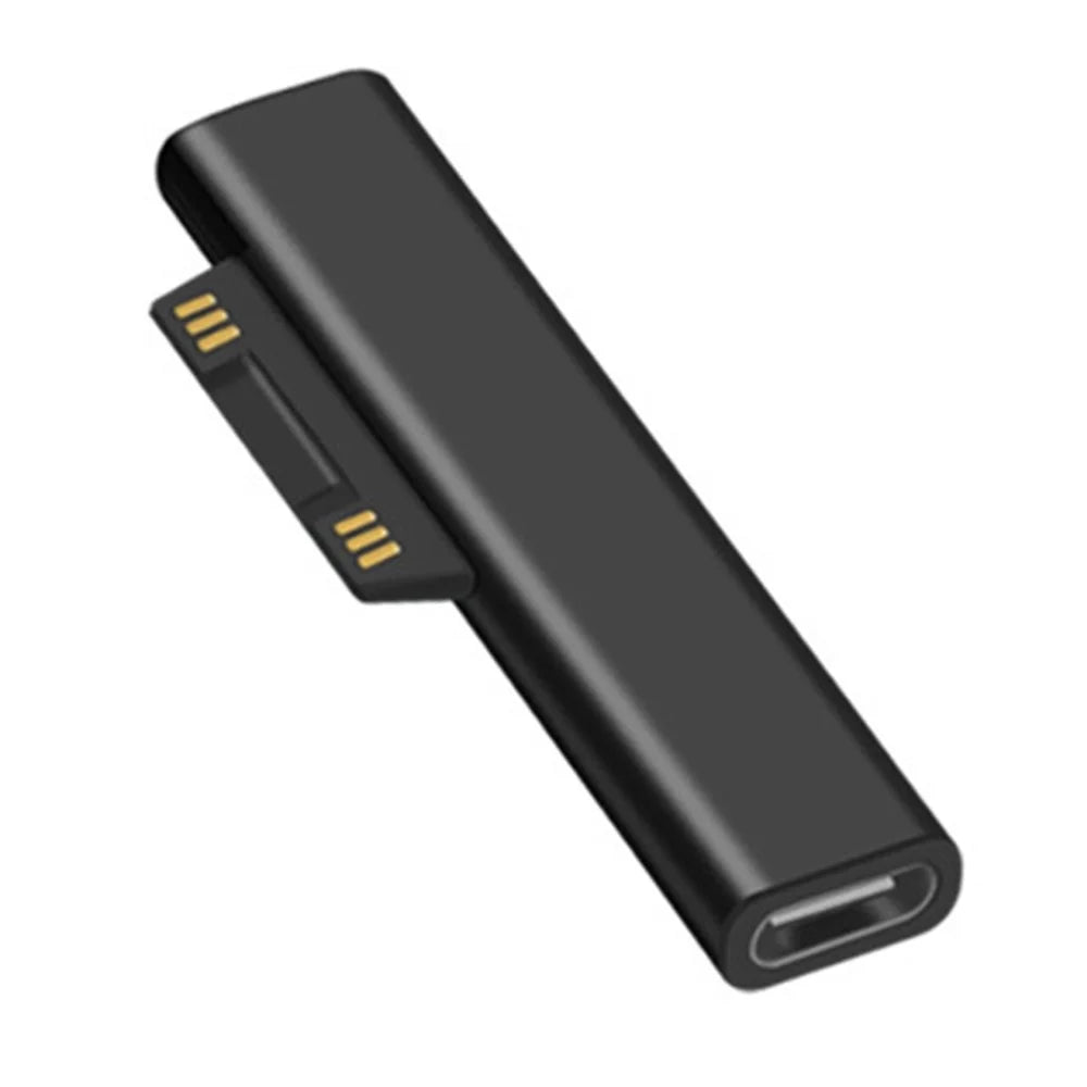 Type-C Female PD Converter USB C Adapter for Microsoft Surface Pro 3 / 4 / 5 / 6 - 1