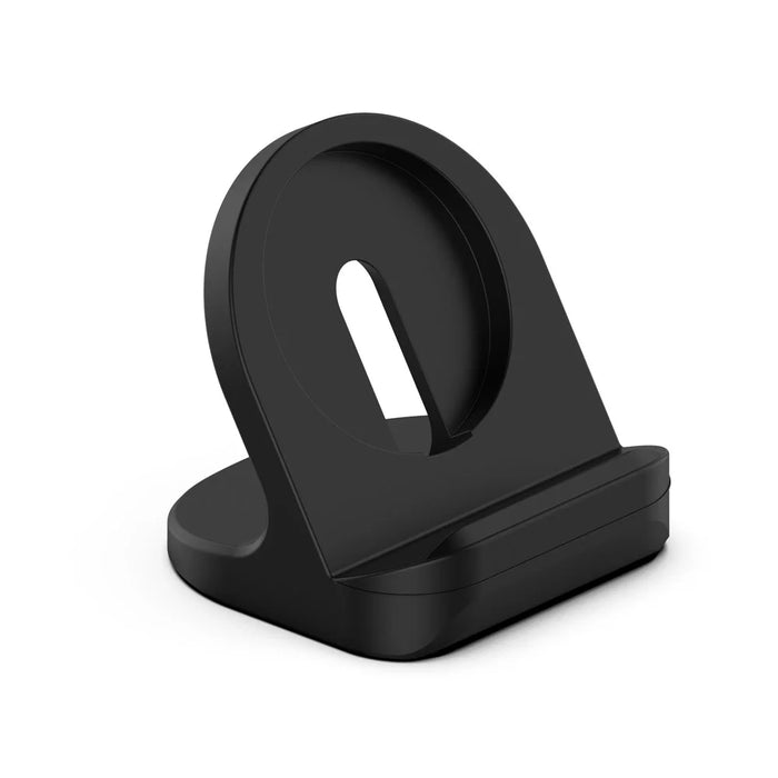 Wireless Charging Silicone Stand for iPhone [without Charger] - Black - 3