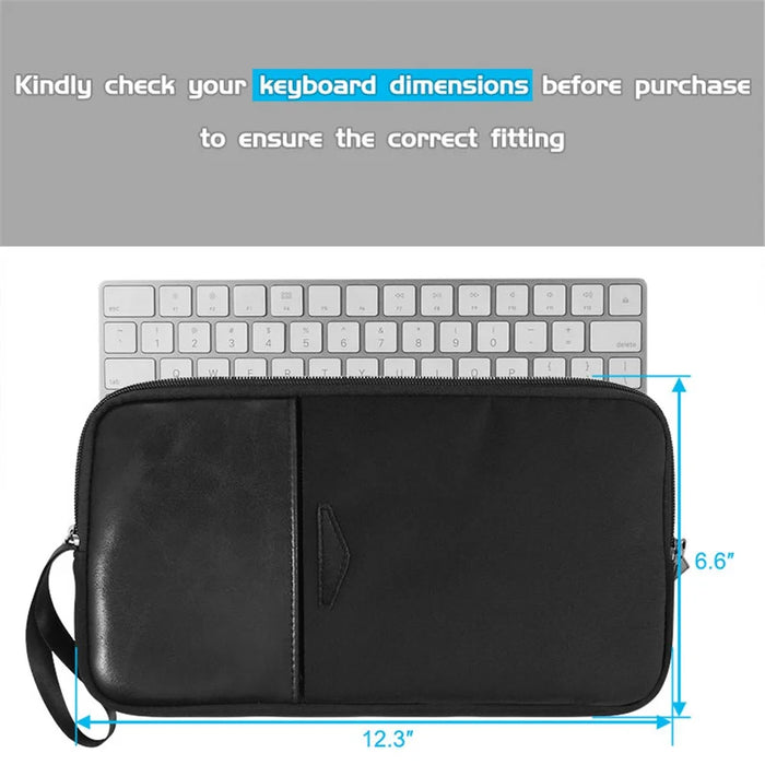 Travel Case Protective Cover Storage Bag for Universal Keyboard - 3