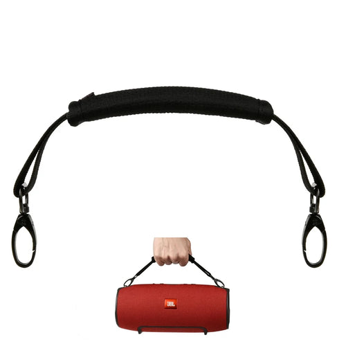 Portable Single Hand-held Lanyard with Hook for JBL Xtreme 1/2 - Black - 1