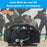 Bluetooth-compatible Speaker Protective Case with Side Pocket Removable Shoulder Strap for JBL Boombox - 6
