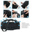 Bluetooth-compatible Speaker Protective Case with Side Pocket Removable Shoulder Strap for JBL Boombox - 7
