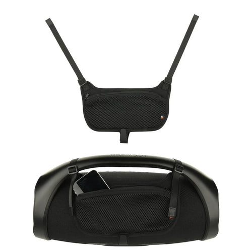 Phone Storage Pouch Side Mesh Pocket for JBL Boombox Bluetooth-compatible Speaker - 1
