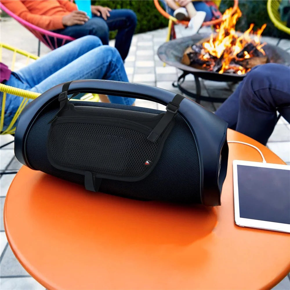 Phone Storage Pouch Side Mesh Pocket for JBL Boombox Bluetooth-compatible Speaker - 6