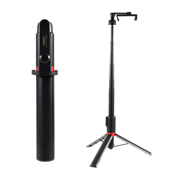 REMAX P12 Multifunctional Selfie Stick Phone Tripod with Wireless Remote Shutter - 1