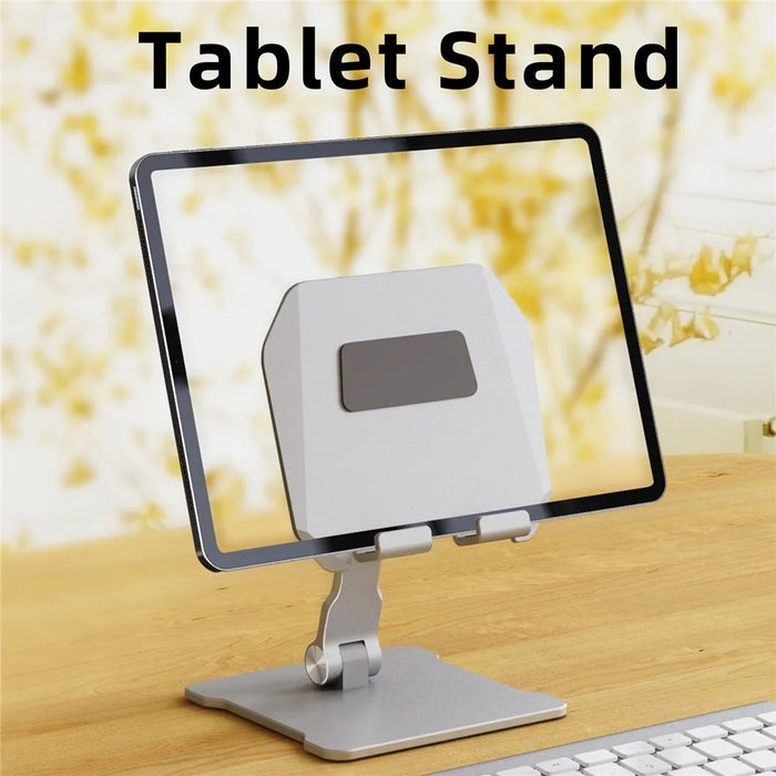 R-JUST PB05 Desktop Tablet Holder Table Foldable Mobile Phone Support Stand Bracket for iPhone iPad - 2