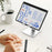 R-JUST PB05 Desktop Tablet Holder Table Foldable Mobile Phone Support Stand Bracket for iPhone iPad - 3