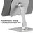 R-JUST PB05 Desktop Tablet Holder Table Foldable Mobile Phone Support Stand Bracket for iPhone iPad - 4
