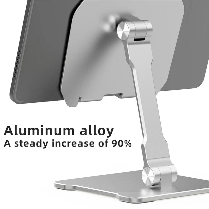 R-JUST PB05 Desktop Tablet Holder Table Foldable Mobile Phone Support Stand Bracket for iPhone iPad - 4