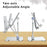R-JUST PB05 Desktop Tablet Holder Table Foldable Mobile Phone Support Stand Bracket for iPhone iPad - 5