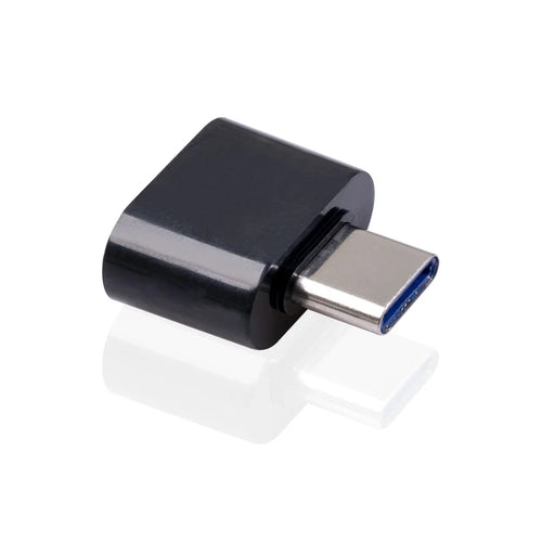 1344T Type C OTG USB 3.1 to USB 2.0 Adapter Connector High Speed Cell Phone Converter for Samsung Hauwei - Black - 1