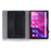 AK10-A Leather Stand Case Bluetooth-compatible Keyboard with Touchpad for Lenovo Tab K10 TB-X6C6X - Black - 4