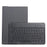 YAK10 2-in-1 Leather Stand Case with Round Keycap Bluetooth-compatible Keyboard for Lenovo Tab K10 TB-X6C6X - Black - 2