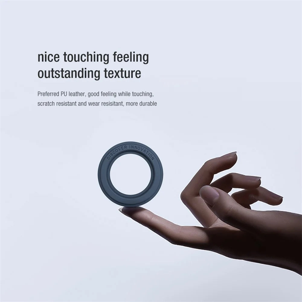 NILLKIN Multi-Color Strong Magnet SnapHold Magnetic Sticker for Smartphones - Black - 6