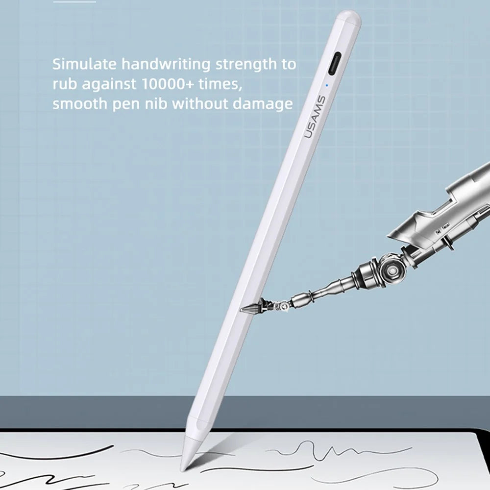 USAMS US-ZB223 For iPad 2018-2021 Active Stylus Pen Capacitive Palm Rejection Drawing Writing Tablet Pen - 6