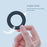 NILLKIN 2Pcs Universal Mobile Phone Round Magnetic Sticker Rings for Magsafe Wireless Charger - Blue - 7