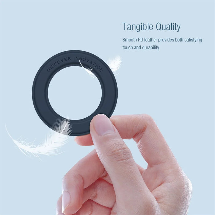 NILLKIN 2Pcs Universal Mobile Phone Round Magnetic Sticker Rings for Magsafe Wireless Charger - Blue - 7