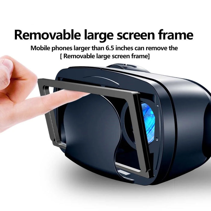 VRG Pro 120 Degree Wide Angle 3D VR Headset Helmet Smart Virtual Reality Glasses for 5-7inch Smart Phone - 2