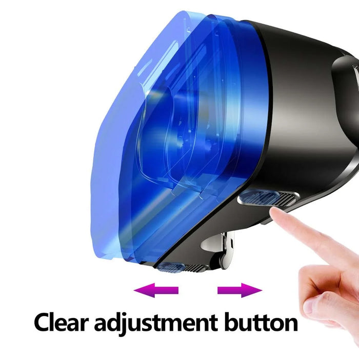VRG Pro 120 Degree Wide Angle 3D VR Headset Helmet Smart Virtual Reality Glasses for 5-7inch Smart Phone - 4