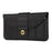 6.7-inch Phone Bag Cowhide Leather Horizontal Style Waist Belt Phone Pouch - Black - 1