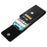 Vertical Cell Phone Belt Holster PU Leather Belt Clip Case with Card Slots for 6.7-inch Phone - Black - 6