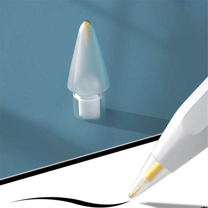 6.0 Pencil Tips for Apple Pencil 1st Gen / 2nd Gen Transparent Pen Nibs Replacement Tips for iPad Pencil - 2