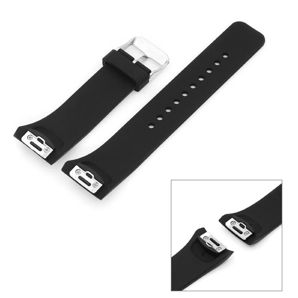 Silicone Watchband Wristband for Samsung Gear S2 SM-R720 - Black - 4