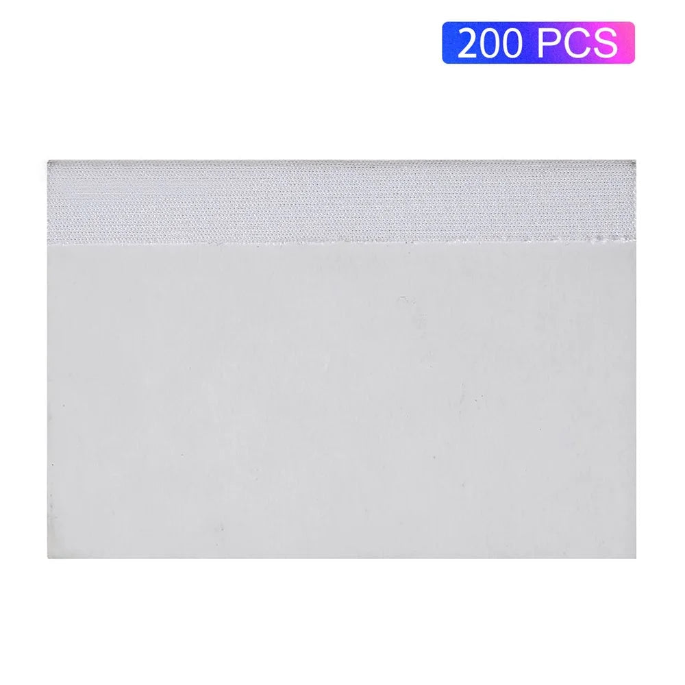 200Pcs Screen Protector Removing Air Bubble Scraper Card Bubble Remover Paper Board - 1