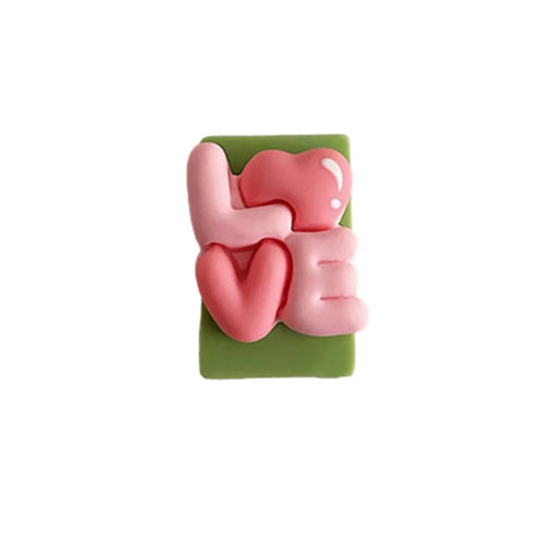 Cute Pattern Charging Cord Protector USB Data Cable Chomper USB Charger Saver for Lightning, Type-C, Micro USB Wires - Love - 1