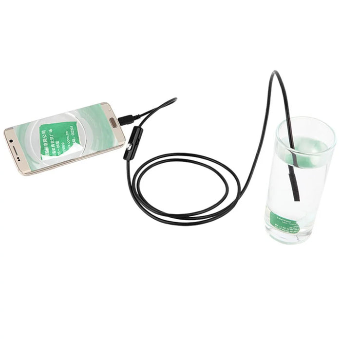 3.5m Tough Cable AN97 Waterproof Micro USB Endoscope Snake Tube Inspection Camera for Android Phone with OTG - 3