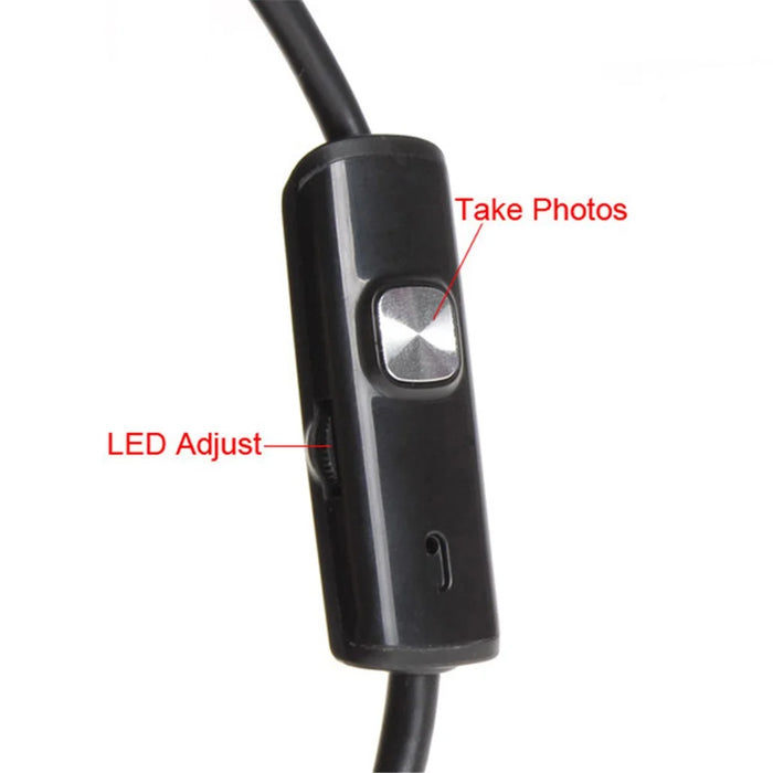 3.5m Tough Cable AN97 Waterproof Micro USB Endoscope Snake Tube Inspection Camera for Android Phone with OTG - 4