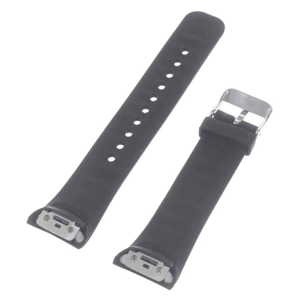 Silicone Watch Strap for Samsung Gear Fit 2 SM-R360 - Black - 2