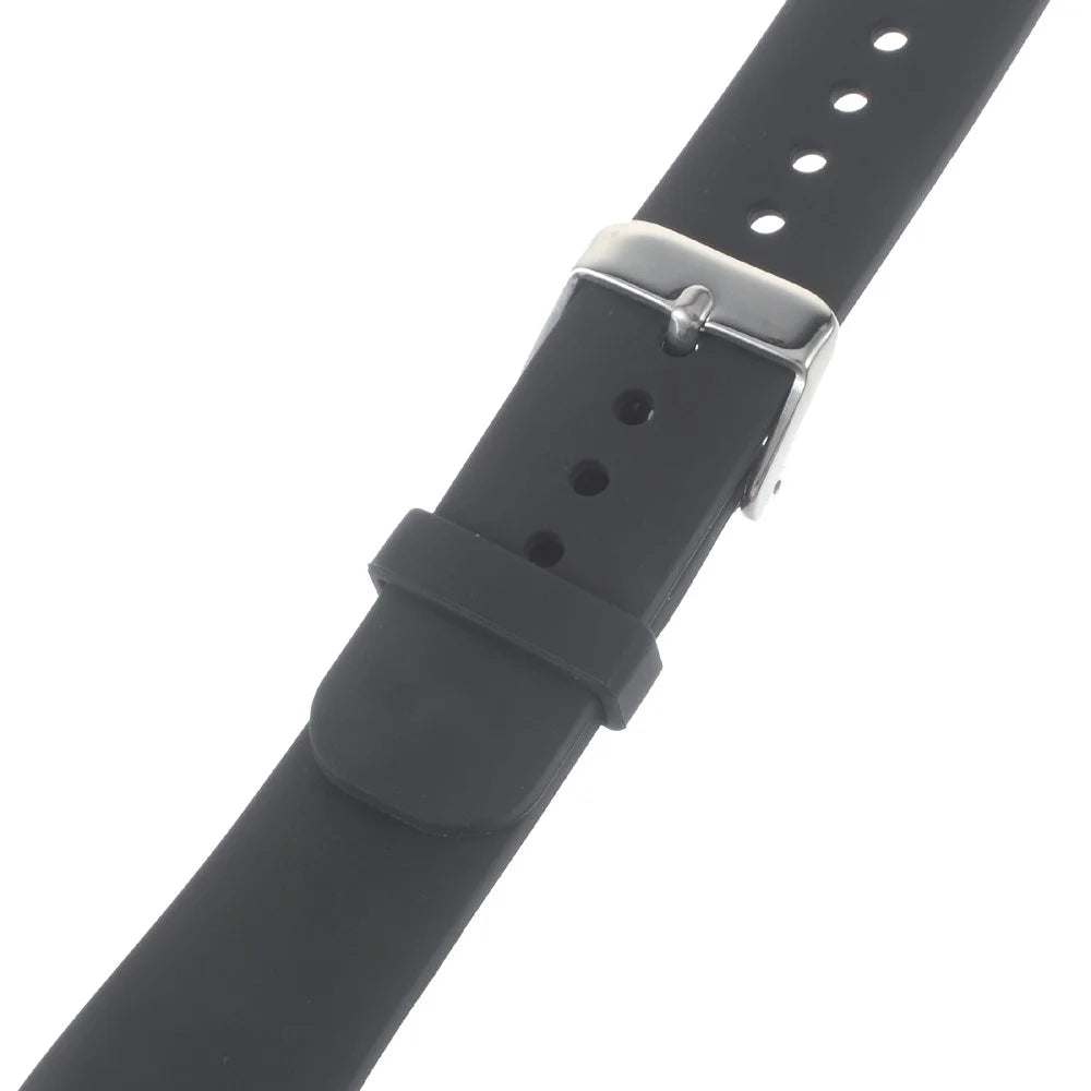 Silicone Watch Strap for Samsung Gear Fit 2 SM-R360 - Black - 3