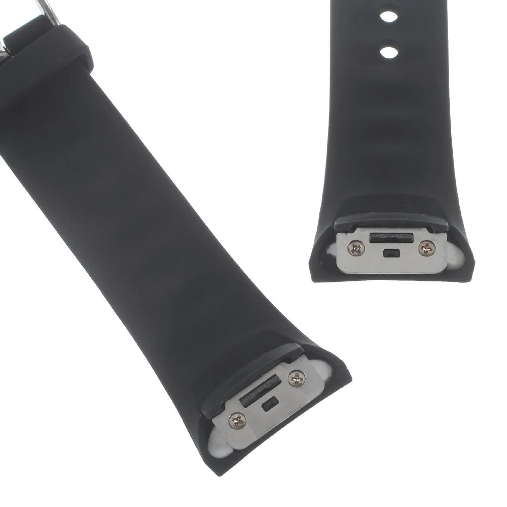 Silicone Watch Strap for Samsung Gear Fit 2 SM-R360 - Black - 4