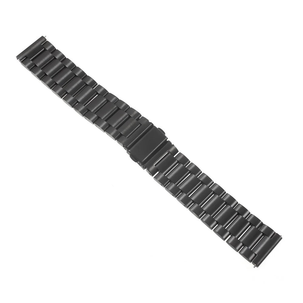 22mm Stainless Steel Watchband for Samsung Gear S3 Frontier / S3 Classic - Black - 1