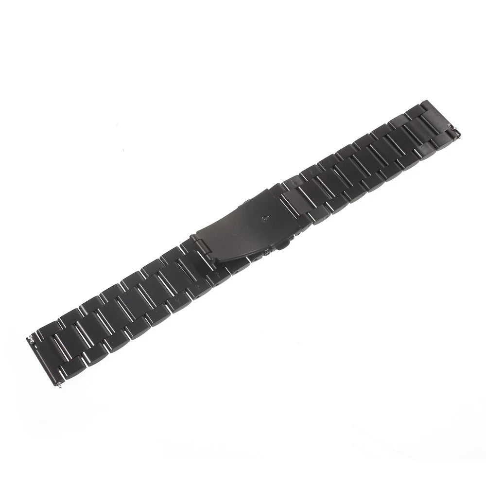 22mm Stainless Steel Watchband for Samsung Gear S3 Frontier / S3 Classic - Black - 2