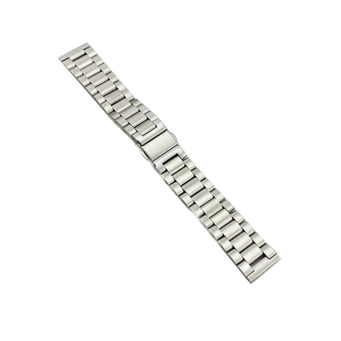 22mm Stainless Steel Watch Band Strap for Samsung Gear S3 Frontier / S3 Classic - Silver - 1