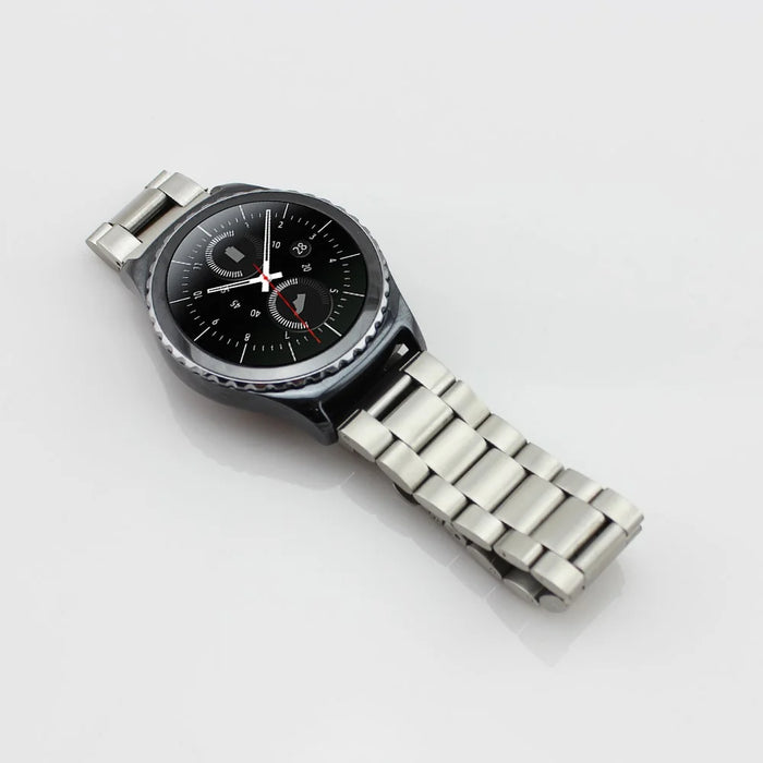 22mm Stainless Steel Watch Band Strap for Samsung Gear S3 Frontier / S3 Classic - Silver - 3